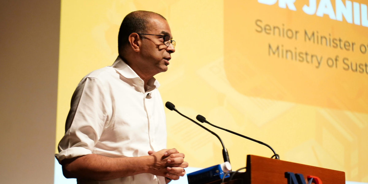 Opening speech by Guest of honour, Dr Janil Puthucheary, Senior Minister of State for Education and Sustainability 